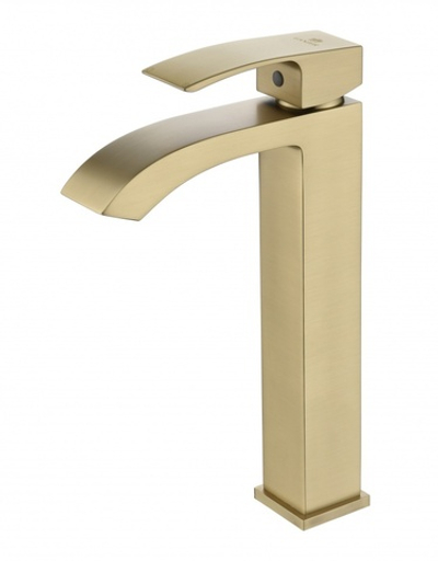 44112-S Смеситель од. для раковины-чаши (Мат. Золото) GANZER (10/1шт)