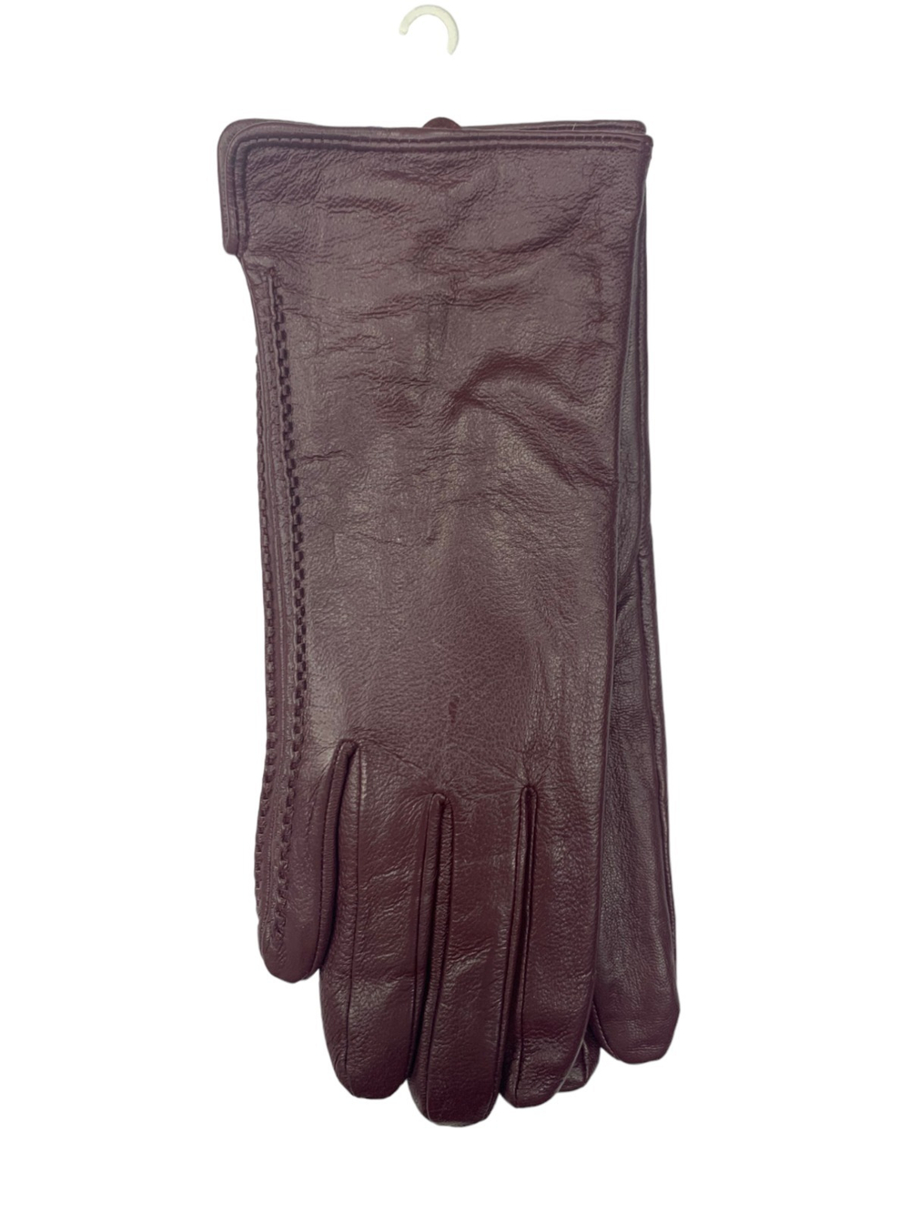 Перчатки. Женские. Материал верха: Кожаные. Подклад: Плюш-флис. В упаковке 5 шт.