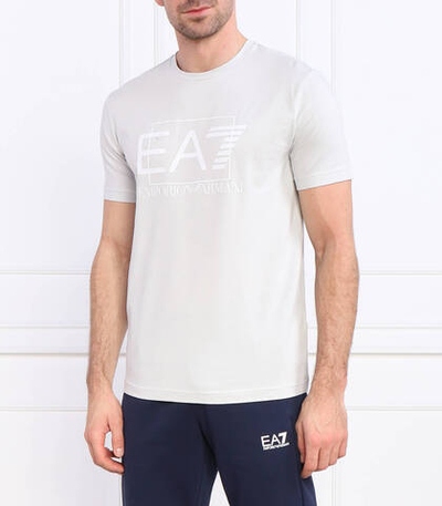 футболка EA7 - серый(3RPT62 PJ03Z)