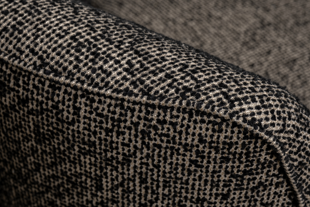 Кресло Риволи(GD/Rivoli) поворотное рогожка черно-золотое Santo302-CHZOL 73x80x74см Garda Decor