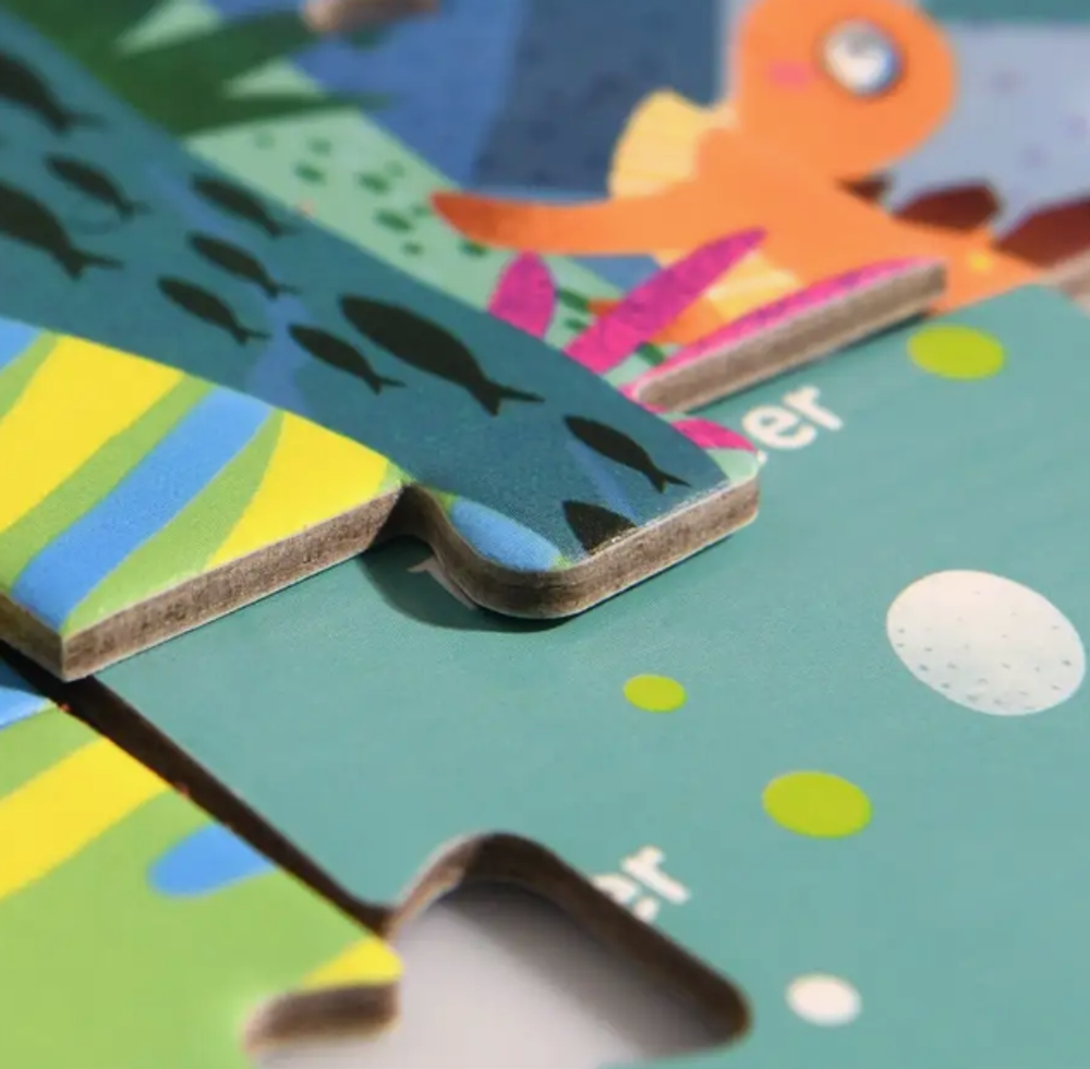 Пазл "Динозавры"