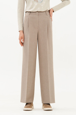 31181 Брюки женские (пепельно-бежевый)