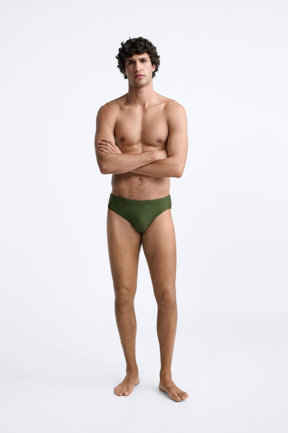 ZARA ПЛАВКИ, ЗЕЛЕНЫЙ