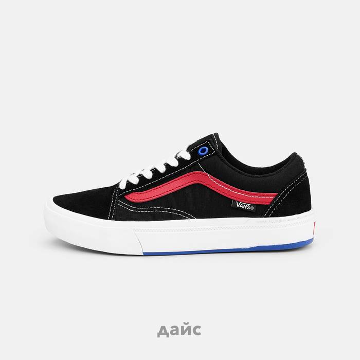 Кеды Vans BMX Old Skool Sport "Black Red"
