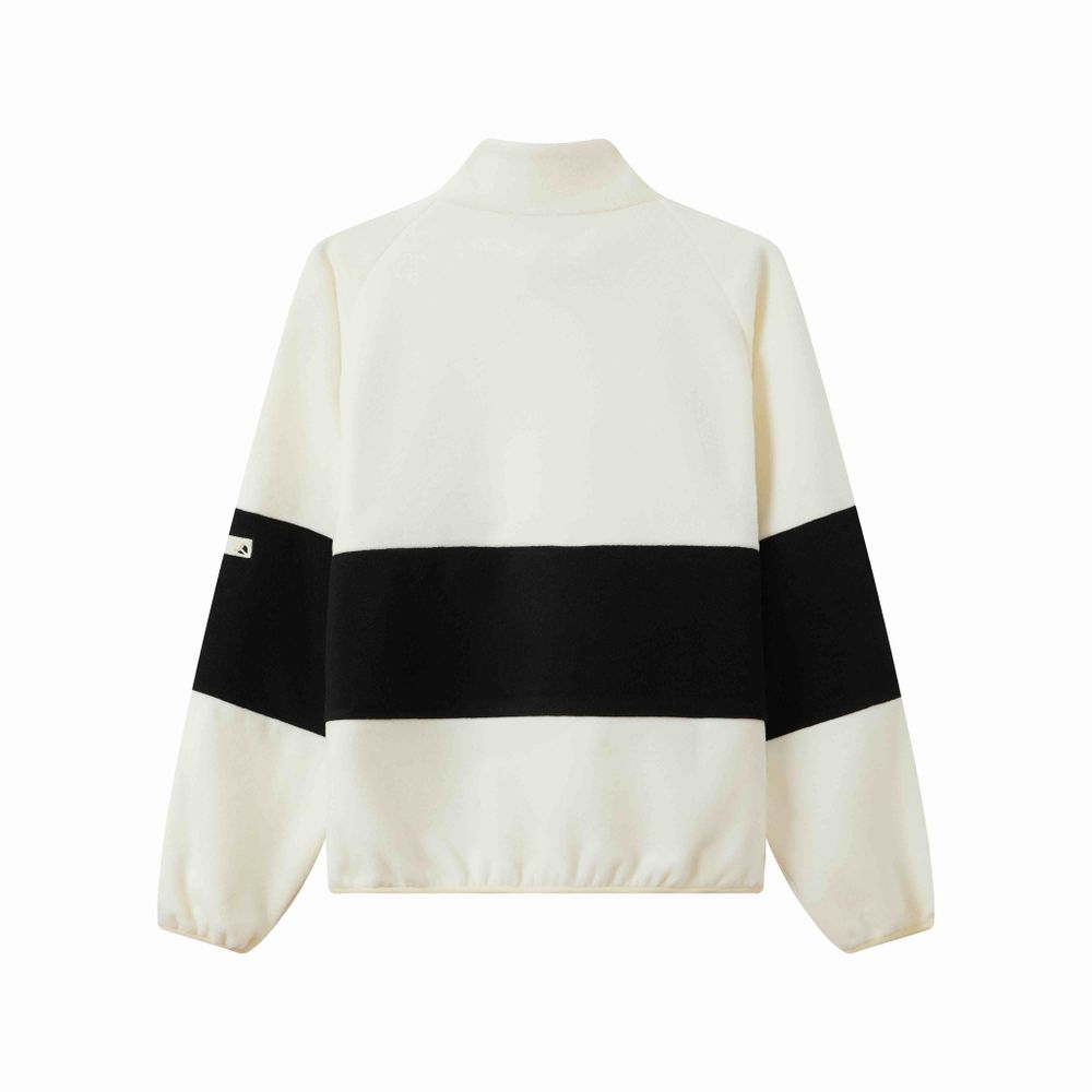 Толстовка CU8E Tracksuit Half-Half черно-молочная