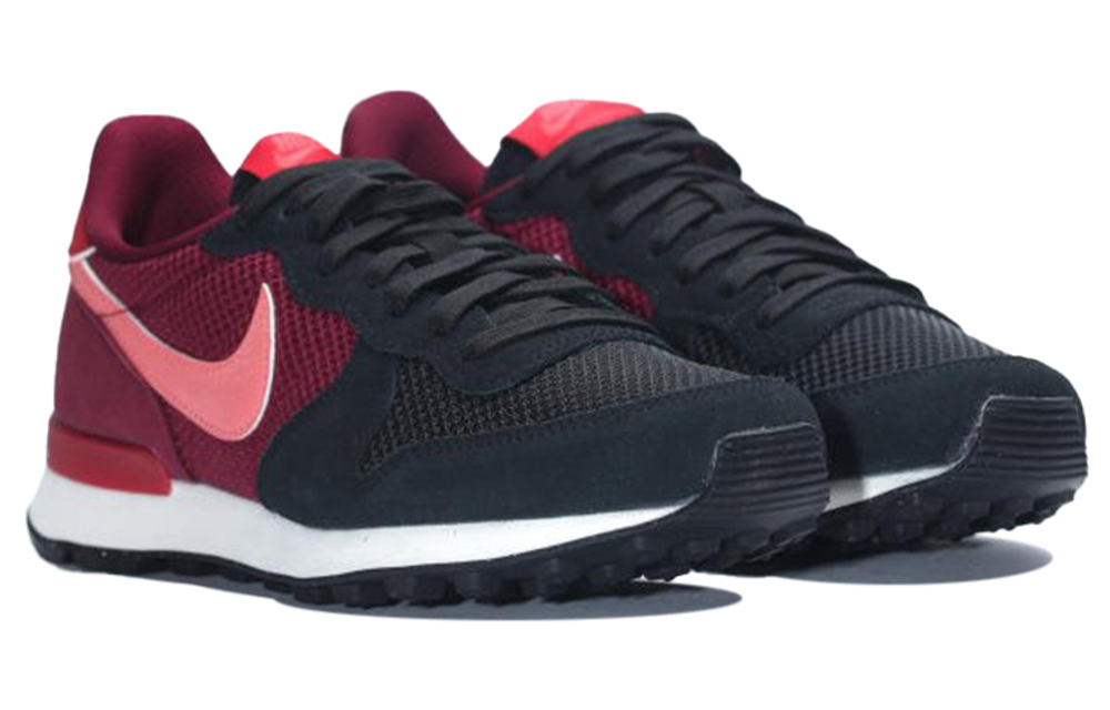 Кроссовки Nike Internationalist "Black Crimson" (Женская размерная сетка)