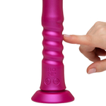 Розовый вибратор 19см с движениями вверх-вниз Romp Jiggle Thrusting Vibrator Pink RPDL1SGG