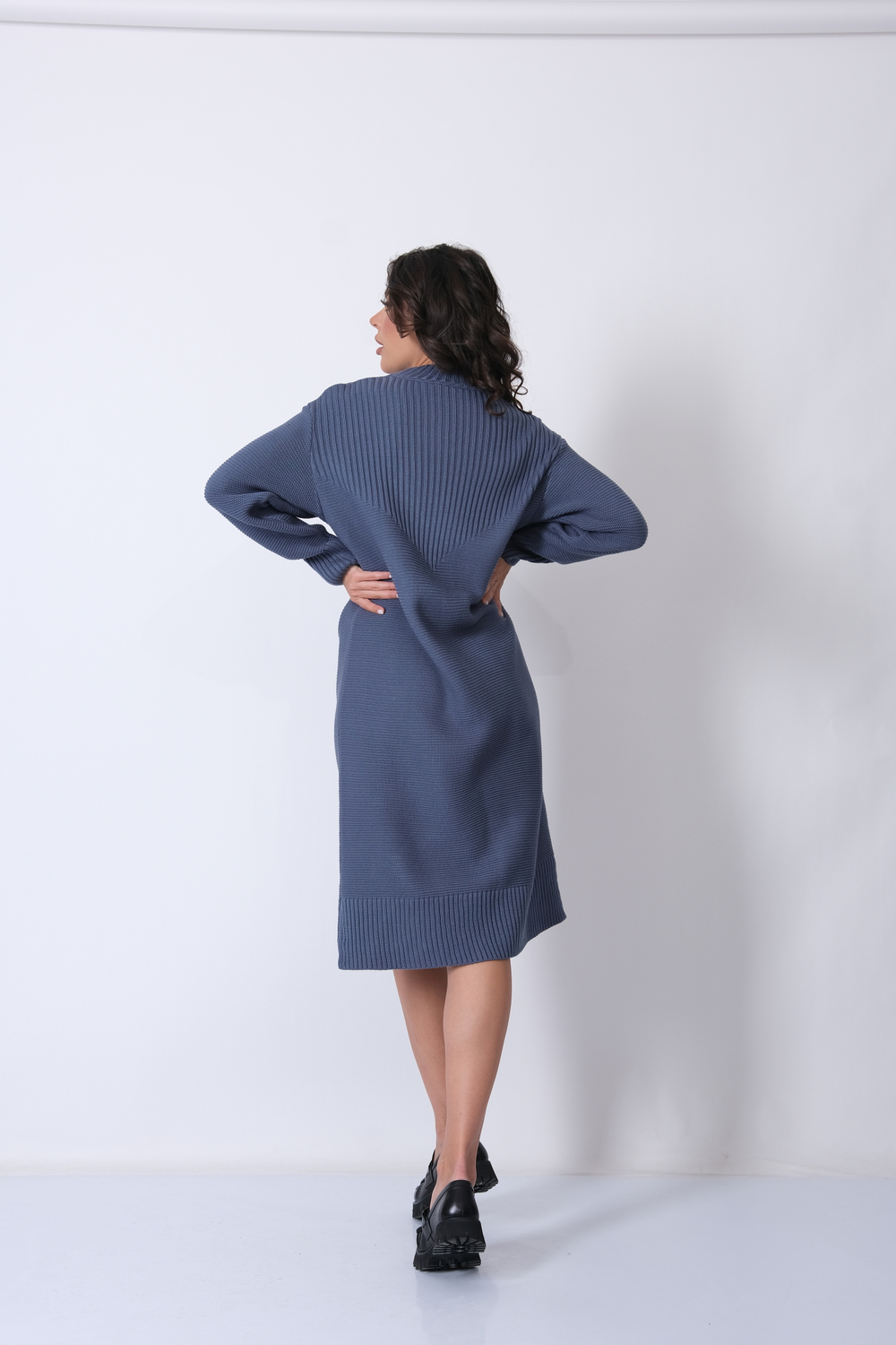 Платье Д 2976/джинс