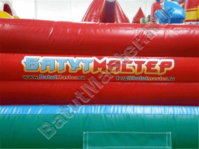 Коммерческий надувной батут "Страна клоунов"