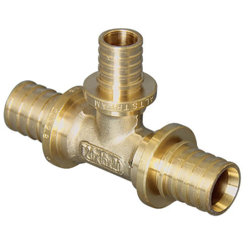 Тройник переходной 20х25х20 латунь акс.