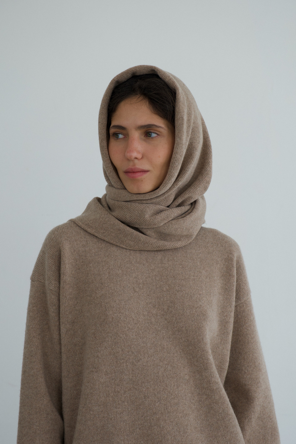 Косынка Large из мериноса и кашемира