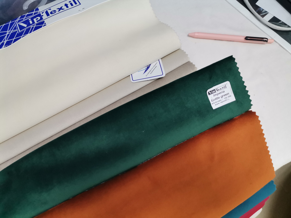 Микровелюр Imperia bottle green (Империя боттл грин)