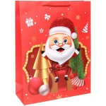 Пакет подарочный «Сказочный Дедушка» 31*40*12 см