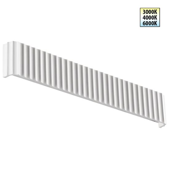 359403 OVER NT24 540 белый Светильник настенный с переключателем цв.температуры IP20 LED 16W 220V 3000/4000/6000K YESO