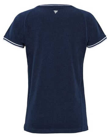 Женская теннисная футболка Tecnifibre Team Stretch - marine
