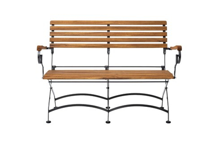 Обеденный комплект Joygarden ЛАТА XL со скамьей, коричневый