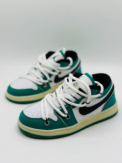 Детские кожаные кроссовки Nike Off White