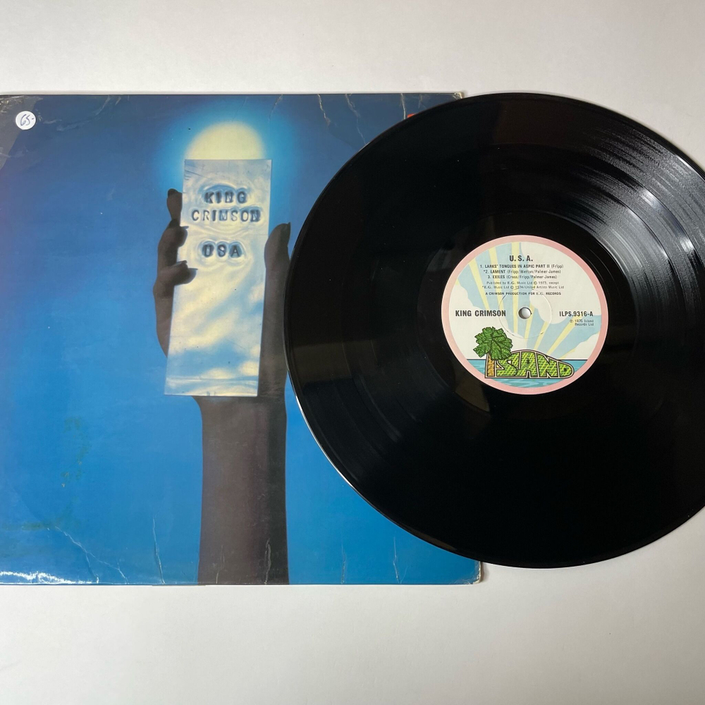 Винтажная виниловая пластинка LP King Crimson USA (UK 1975)