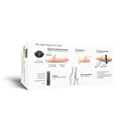 Strap-on-me MULTI ORGASM REALISTIC DILDO - Фаллоимитатор с стимуляцией клитора и вибрацией, M