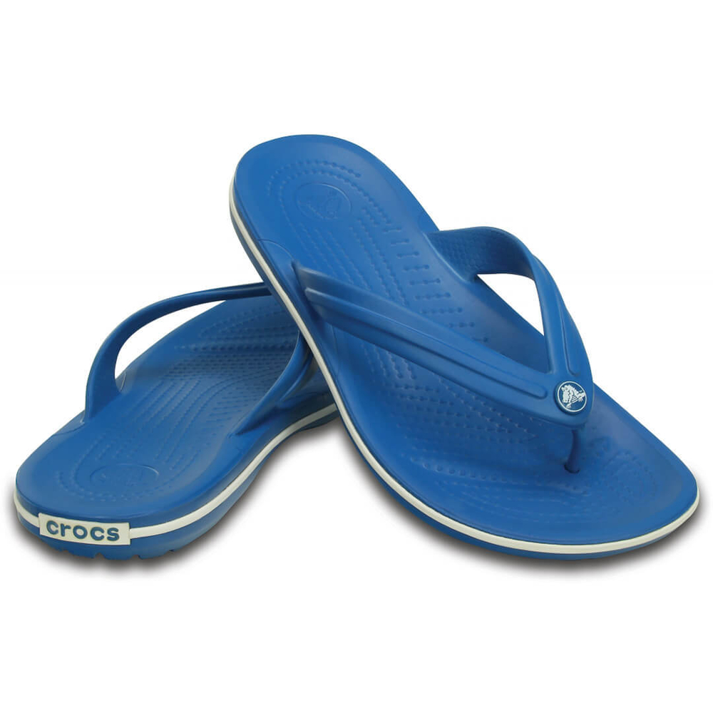 Шлепанцы Crocs Crocband Flip Голубые
