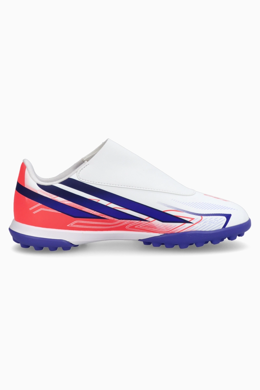 Сороконожки adidas F50 Club Hyperfast Velcro TF Junior - белый