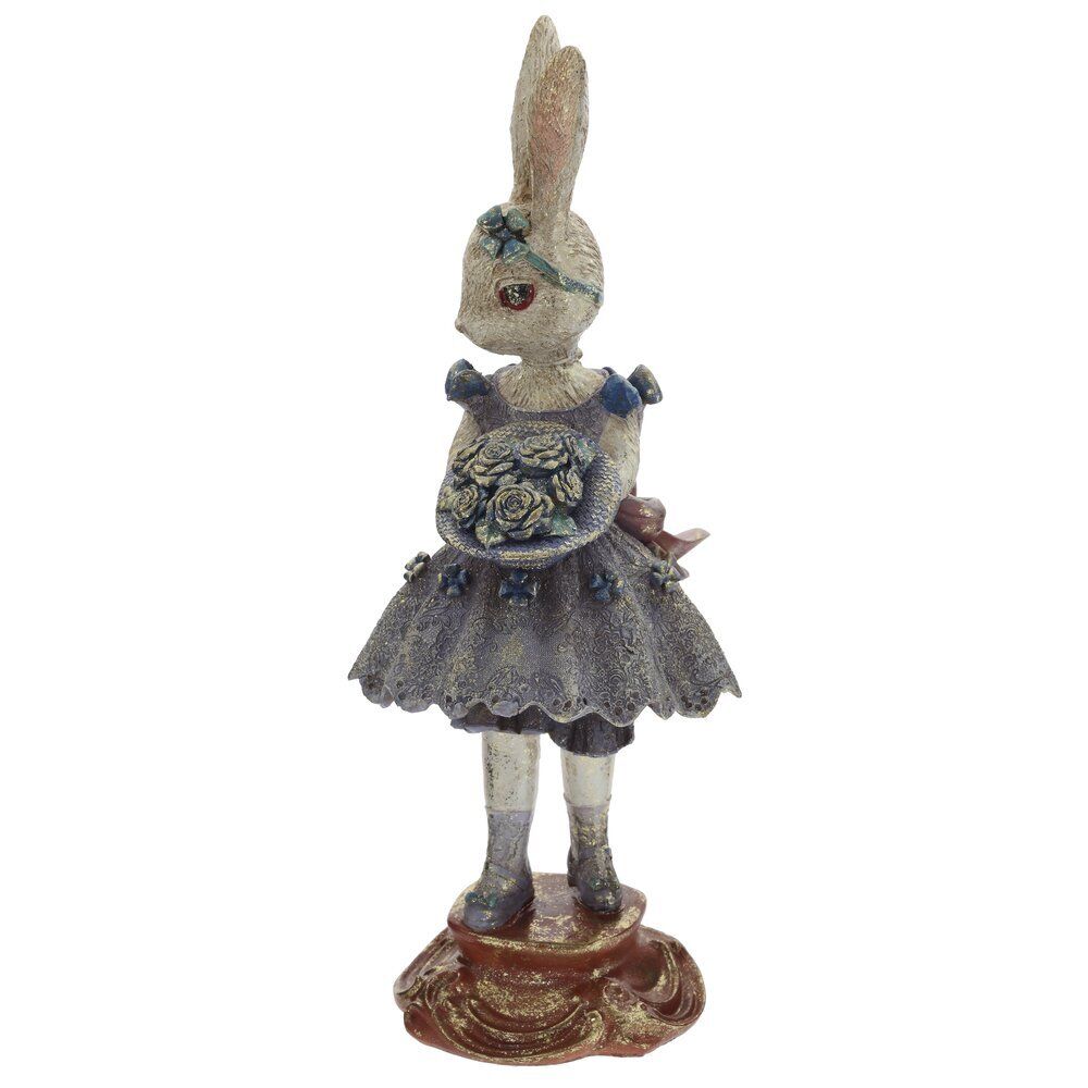 GAEM Фигурка декоративная "Зайка", L15,5 W14,5 H34,5 см