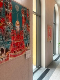 Открытие выставки платков «Русские в моде» в Доме российской кухни (ВДНХ)