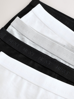 Трусы-шорты для девочки Next E87-079, 5 шт., Белый, Серый, Черный