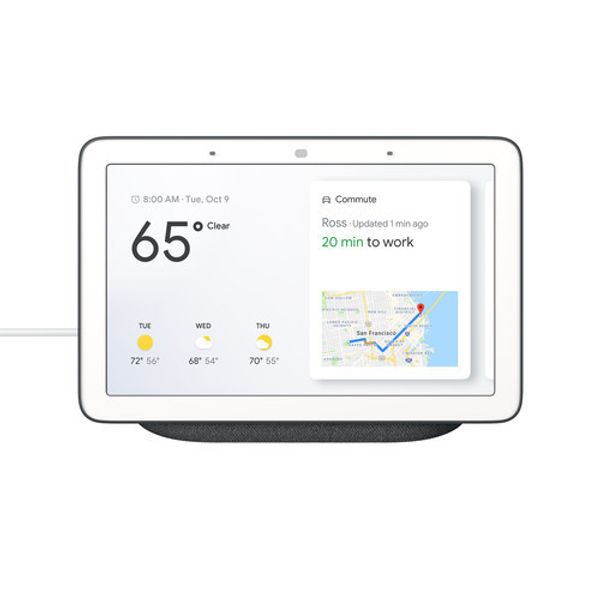Домашний помощник Google Home Hub Charcoal (темно-серый)