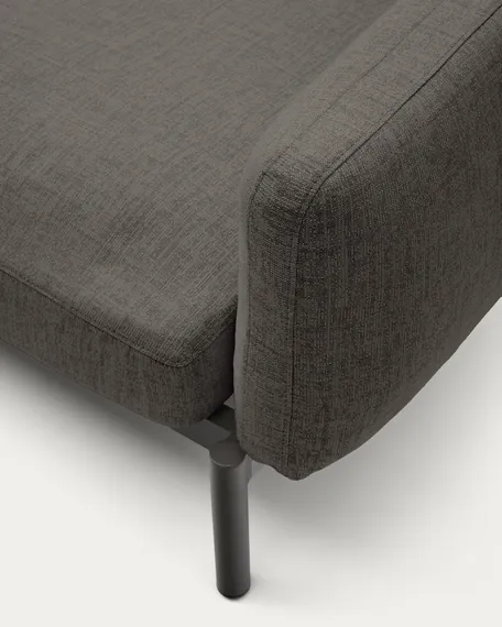 Sorells Уличный модульный 5-местный угловой диван серый