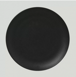 Тарелка RAK Porcelain NeoFusion Volcano круглая плоская, 29 см (черный цвет) (81221208)