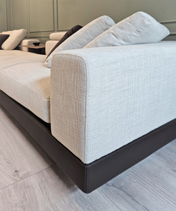 Диван угловой White