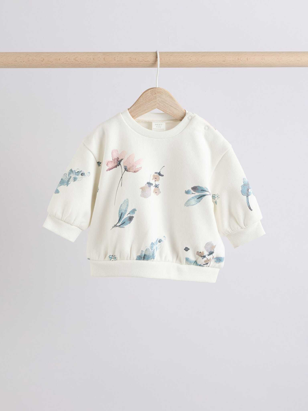 Толстовка и легинсы в комплекте для малышей Next E66-550, Молочный