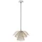 Светильник подвесной Vinger, Ø48х30 см, белый/бежевый/золотой