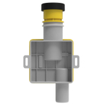 Сифон для кондиционеров встроенный с разрывом струи ТП-138Н Татполимер