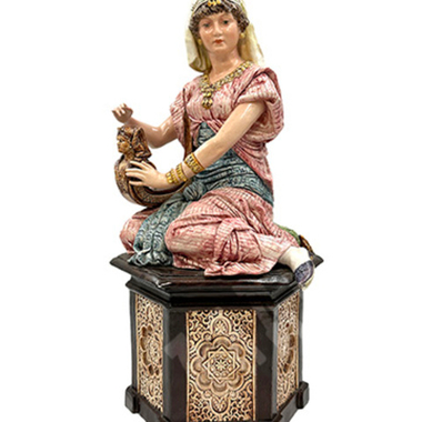 Восточные музыканты. Фарфор, майолика. Австрия. Гольдшайдер/Goldscheider. Втор. пол. XIX в.