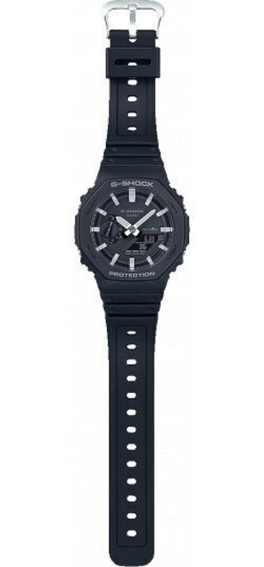 Японские наручные часы Casio G-SHOCK GA-2100-1AER с хронографом