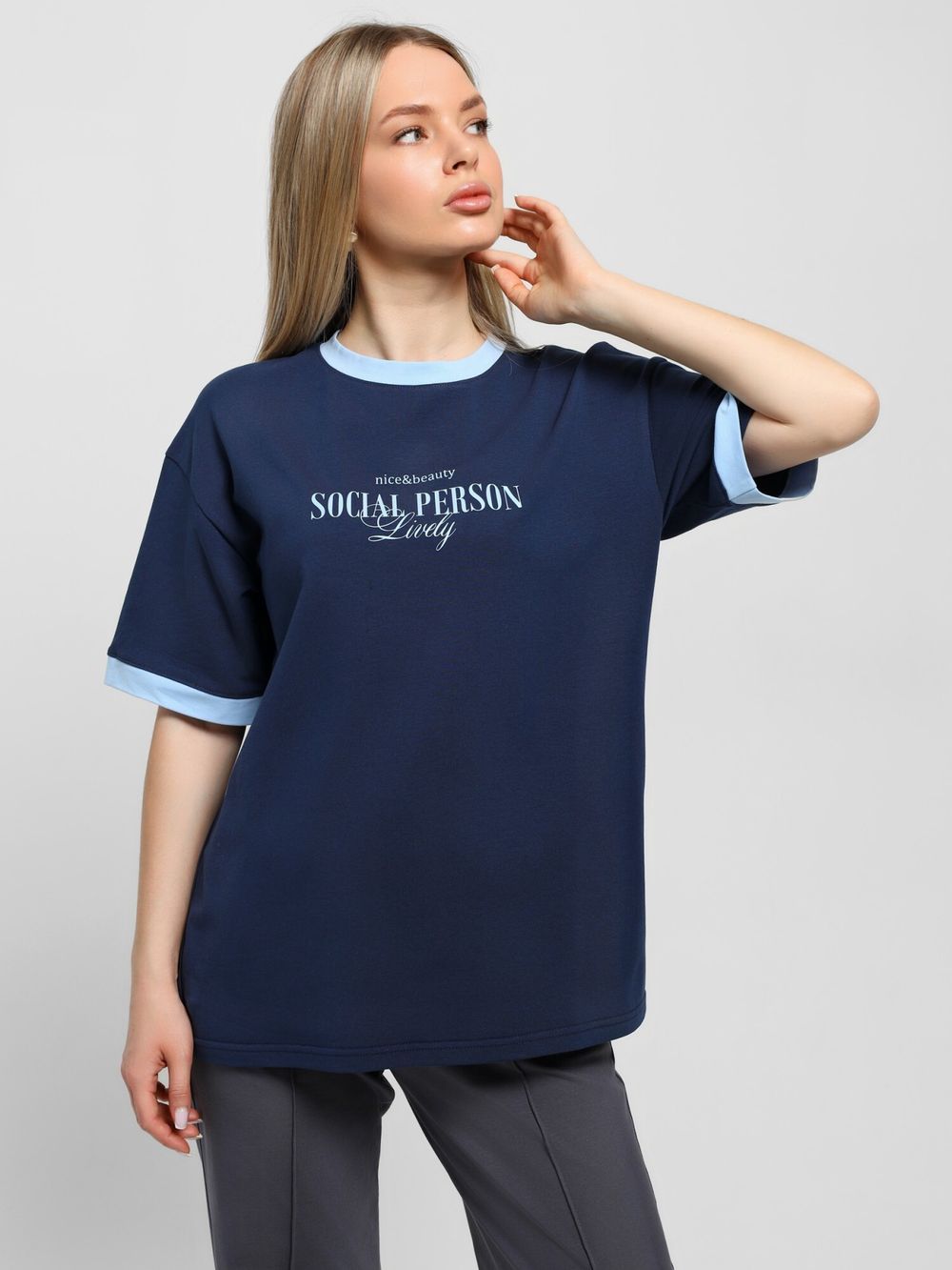 Футболка Магнат Виотекс ТЁМНО-СИНИЙ