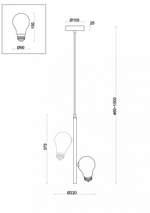 Подвесная люстра Freya Evidence FR5372PL-02BS
