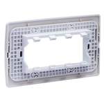 Каркас в сборе с рамкой под 4 модуля VIVA (для монтажа ЭУИ в коробки код 10143) DKC