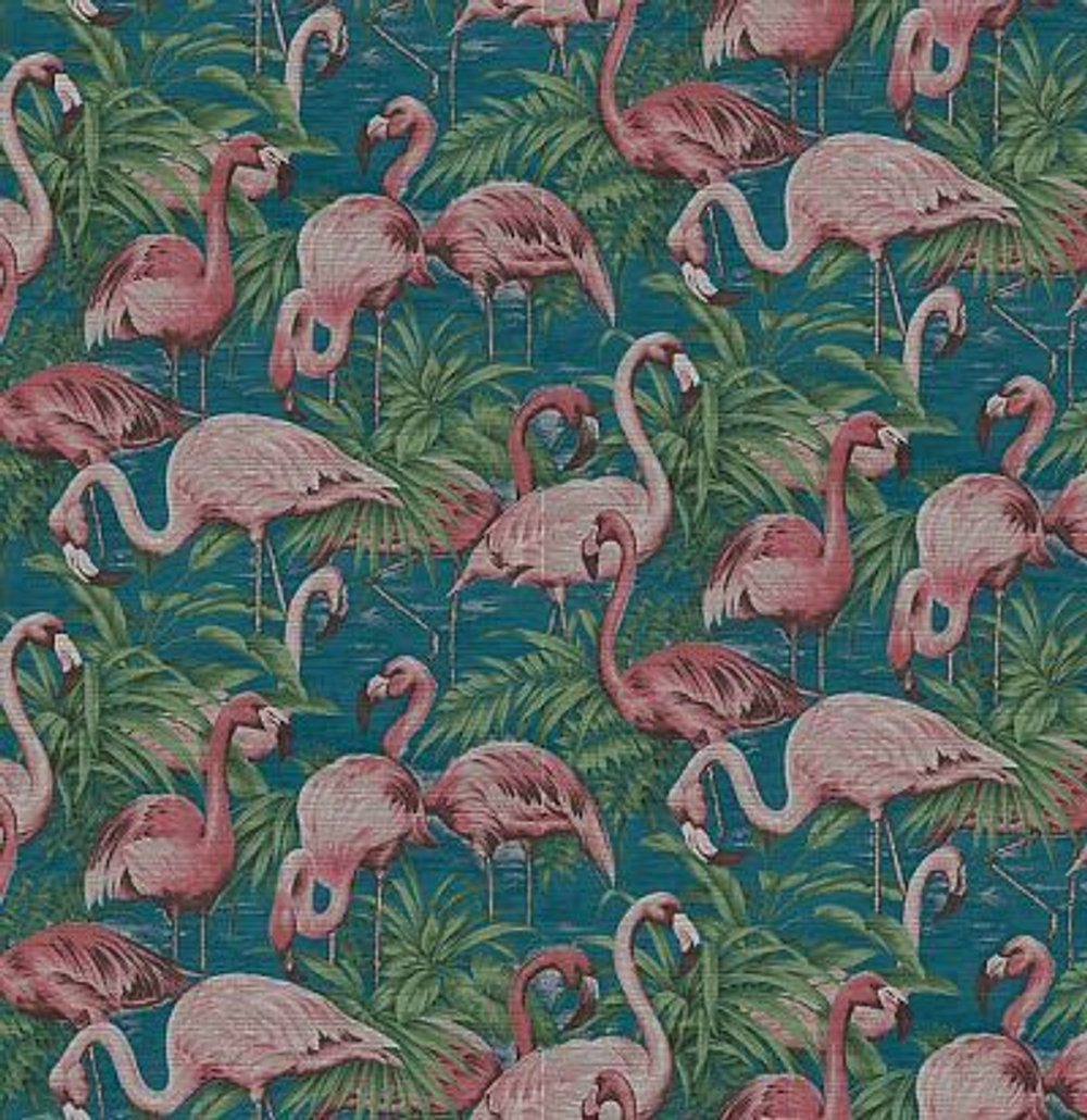 обои с розовыми фламинго 31541