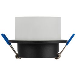 Встраиваемый светильник декоративный ЭРА DK106 BK MR16 GU5.3 черный