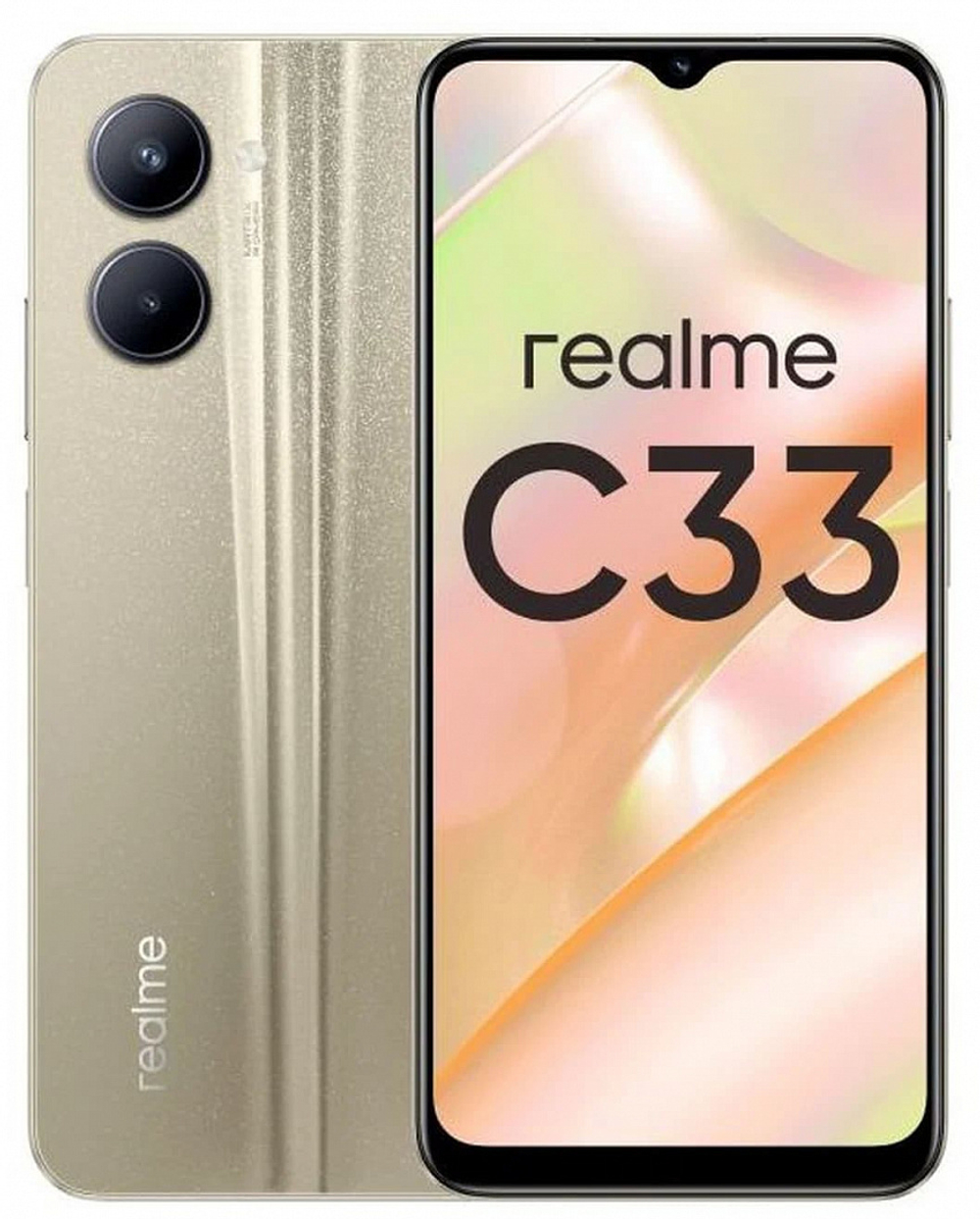 Realmi C33 4/128 Gb золот.