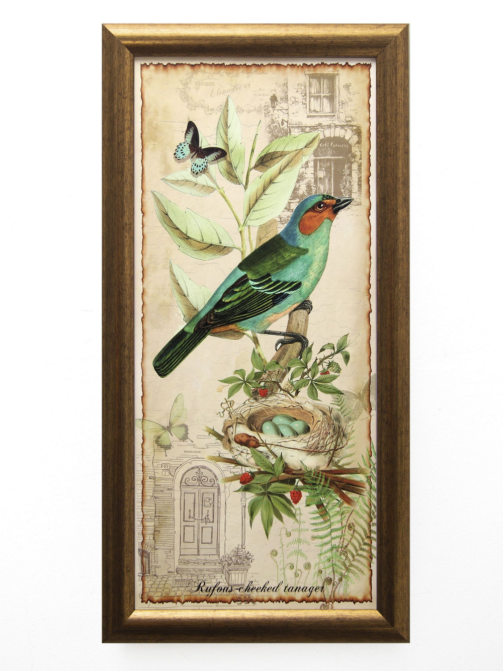 Картины на стену для интерьера в раме набор 2 шт