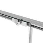 Душевая дверь Слим Софт (Slim Soft) VDS-1SS110CL, 1100, хром, стекло прозрачное