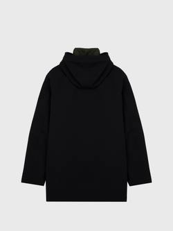 Утепленная куртка Armani Exchange Black / Dark Green