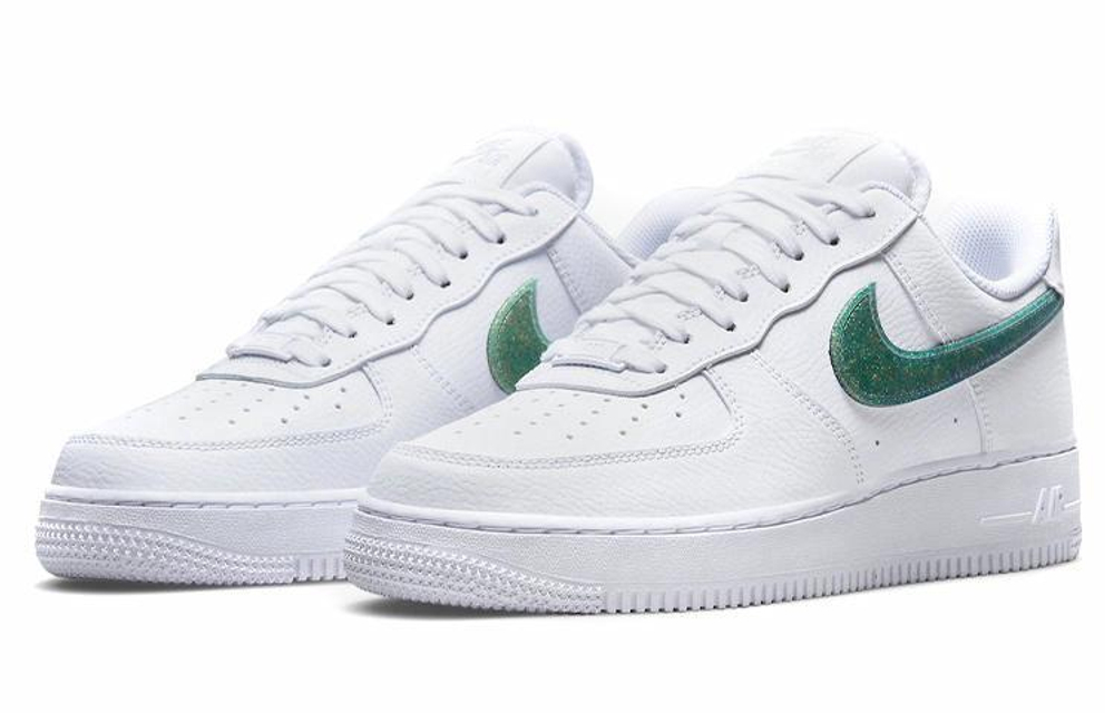 Кроссовки Nike Air Force 1 Low "Glitter Swoosh" (Женская размерная сетка)