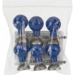 Электрод для ЭКГ многоразовый грудной для взрослых диаметр 30 мм груша с винтом и зажимом FIABF9009SSC/RU30-SSC 6 шт