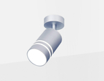 Поворотный светодиодный точечный светильник TN246 SL/S серебро/песок LED 4200K 5W D60*100