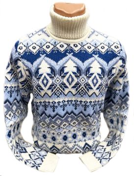 Pulltonic из шерсти и кашемира "Иней" Размеры (50-54)